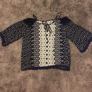 Off the shoulder tank top